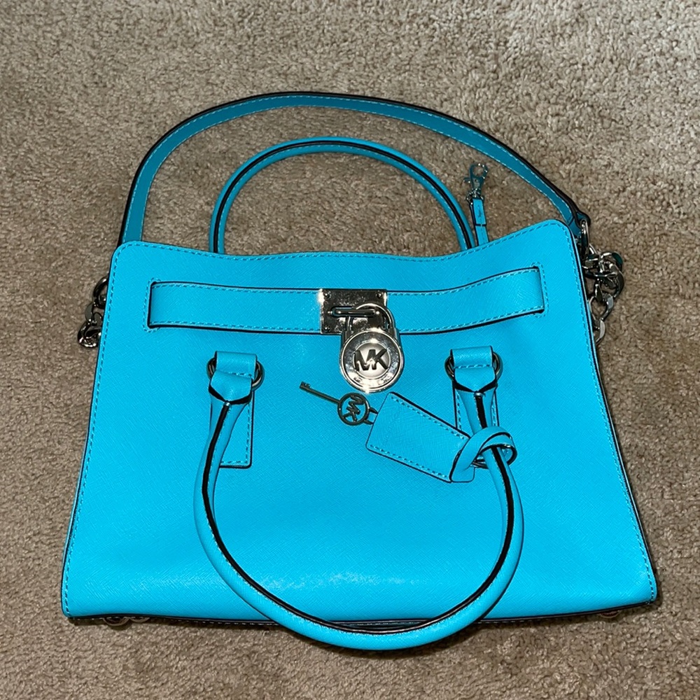 Michael Kors Saffiano Leather Hamilton Satchel